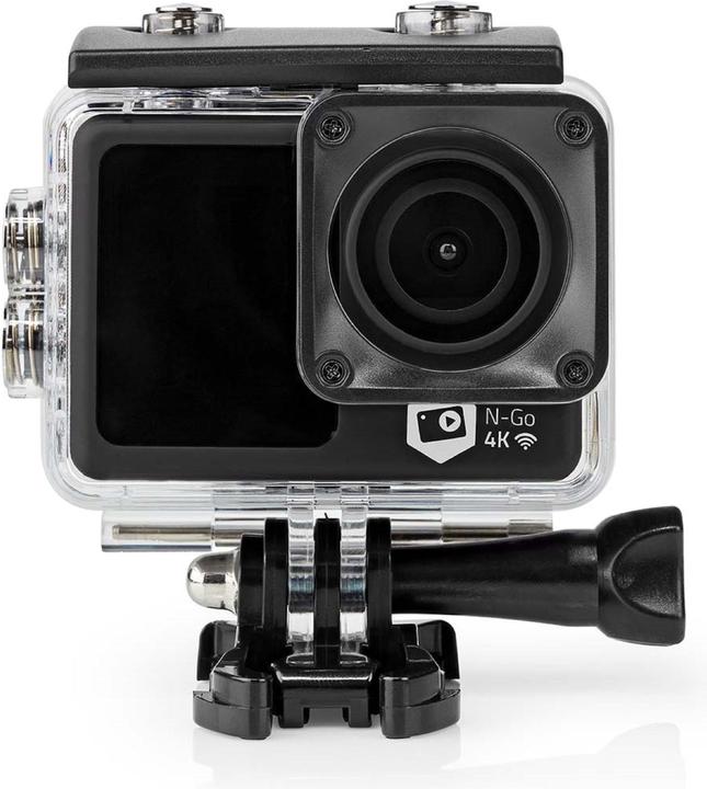 Nedis Action Cam | 4K@30fps | 16 MPixel | Waterdicht tot: 30,0 m | 90 min | Wi-Fi | App beschikbaar (30p, WiFi)