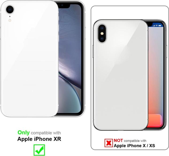 Actual product image Cadorabo Book with stand function cover (Apple iPhone XR)
