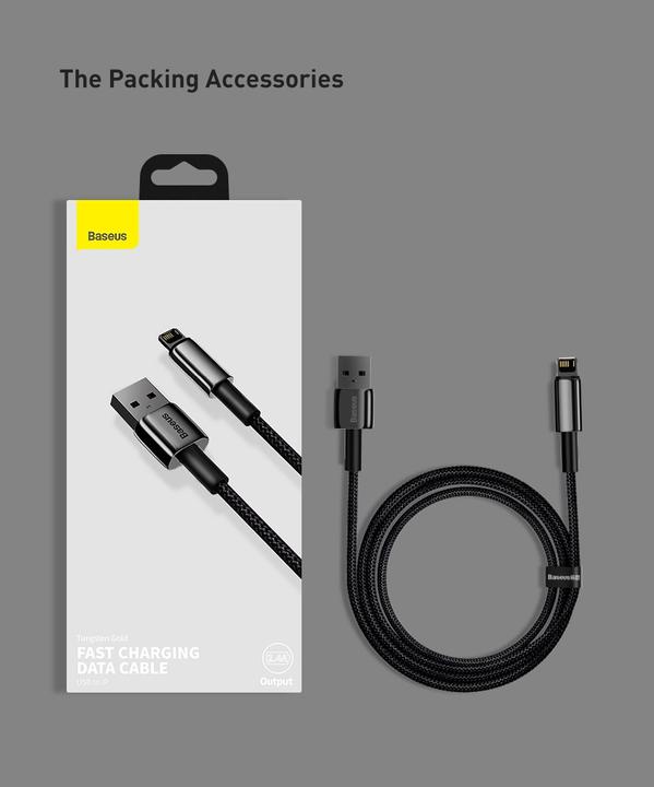 Produktbild Baseus Tungsten Gold Series (2 m, USB 2.0)