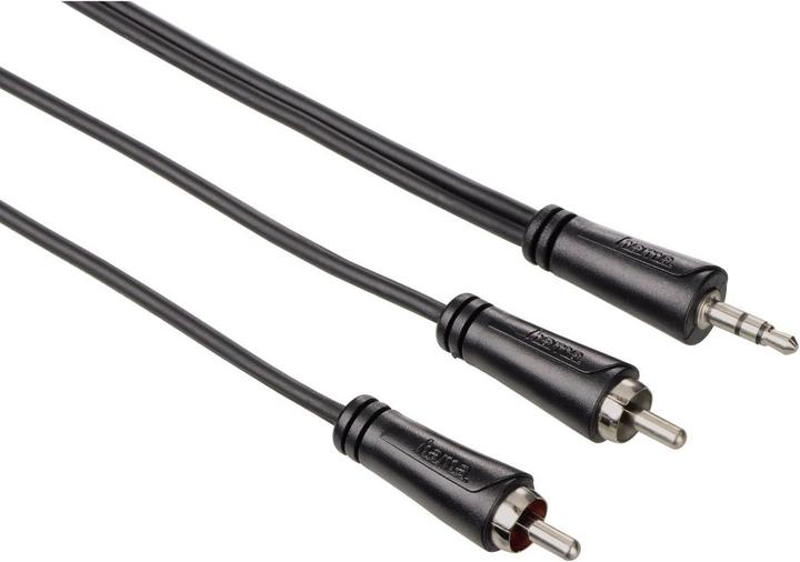 Actual product image Hama Jack RCA cable (1.50 m, 3.5mm jack (AUX), Cinch)