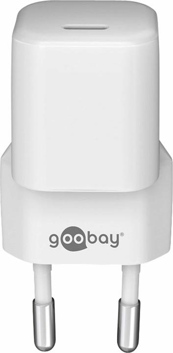 Actual product image Goobay USB C Nano Quick Charger with GaN technology (30 W)