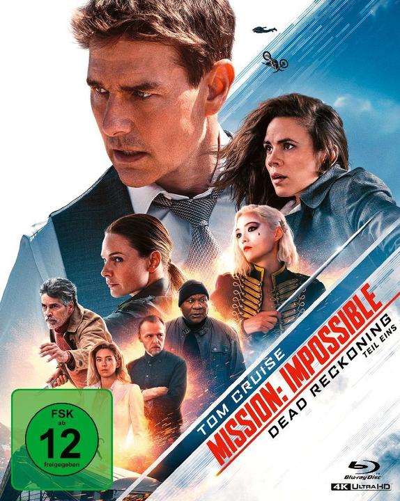 Actual product image Mission Impossible 7 -4K+Blu-ray - 2 Discs (4k Blu-ray, Blu-ray, 20231102, German, English)