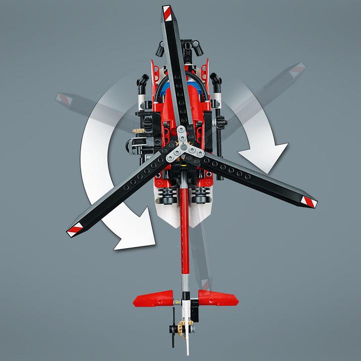 Produktbild LEGO Rettungshubschrauber (42092, LEGO Technic)