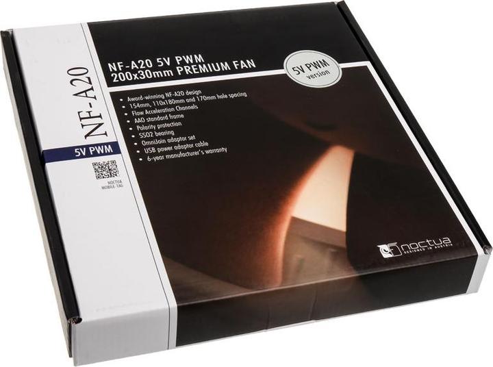 Image du produit Noctua NF-A20 PWM (200 mm, 1 x)