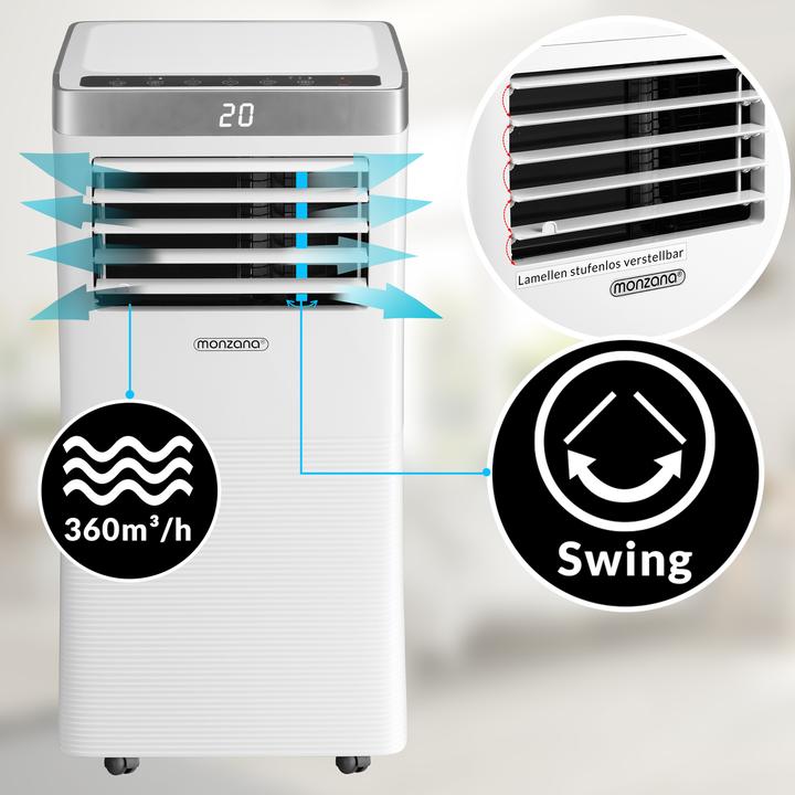 Actual product image Monzana MZKA1000 (9000 BTU/h)