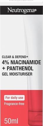 Produktbild Neutrogena Clear & Defend+ Gel Moisturiser (50 ml, Gesichtsgel)