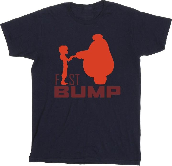 Actual product image Disney Mens Big Hero 6 Baymax Fist Bump Cutout T-Shirt (L)