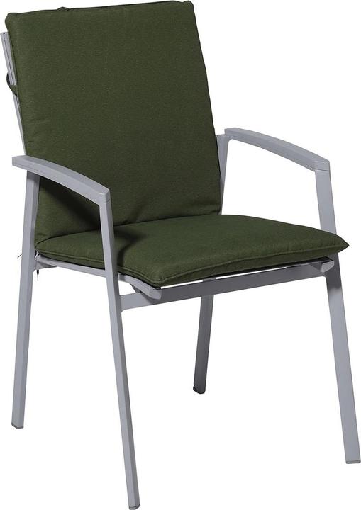 Actual product image Natura Punto Garden Chair Low Back Rest by Madison, Set of 4 (97 x 49 cm)
