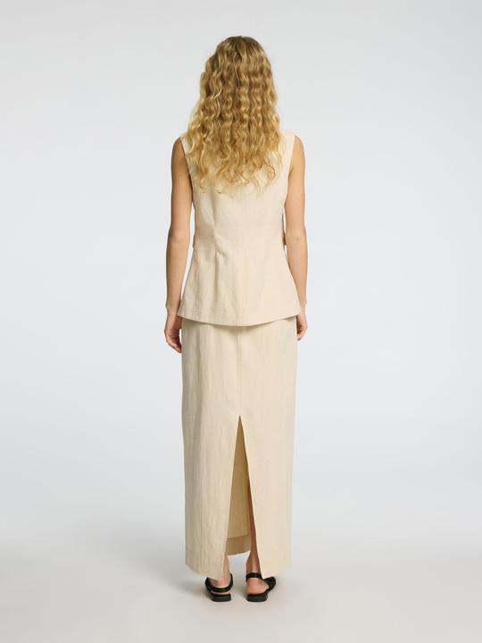 Produktbild Selected Femme Leinenmix Maxirock (40)