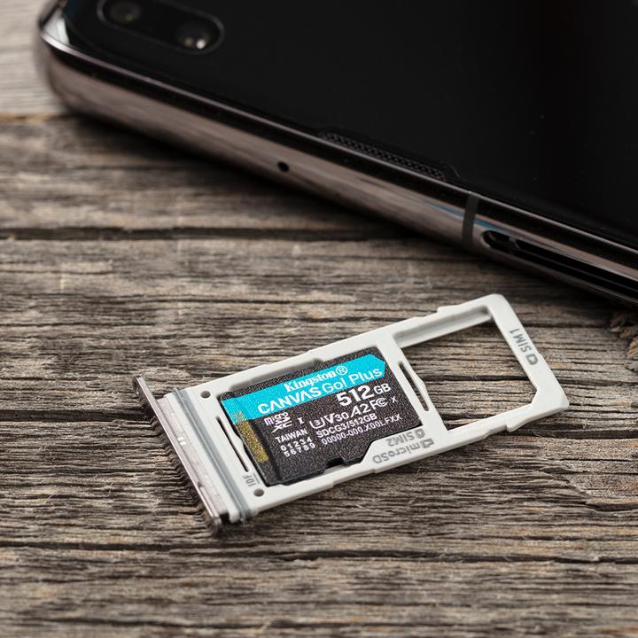 Produktbild Kingston Canvas Go Plus (512 GB, microSDXC, U3, UHS-I)