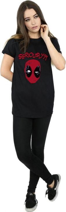 Immagine prodotto Deadpool Maglietta Boyfriend da donna/ragazzo in cotone (XL)