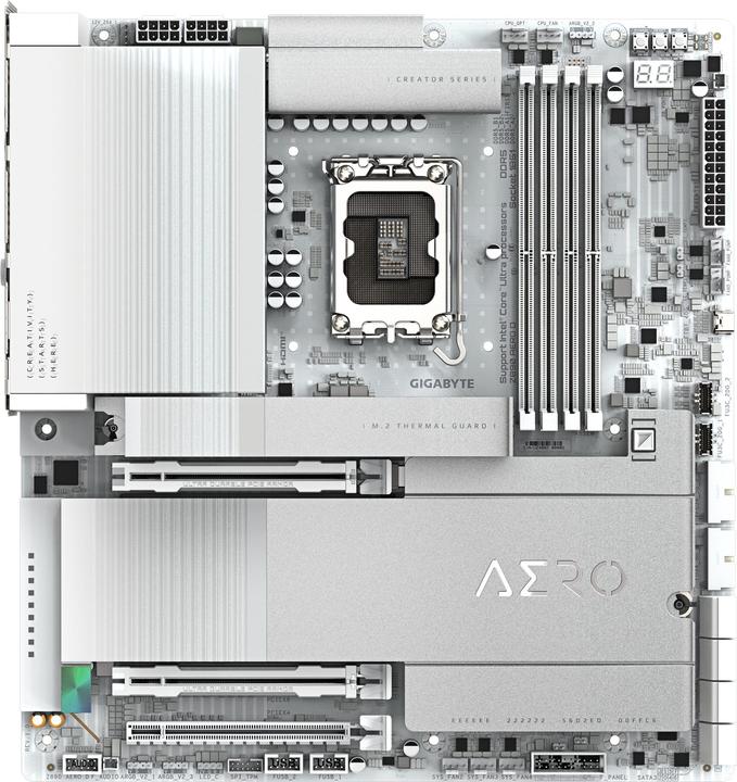 Actual product image Gigabyte Z890 Aero D (LGA 1851, Intel Z890, E-ATX)