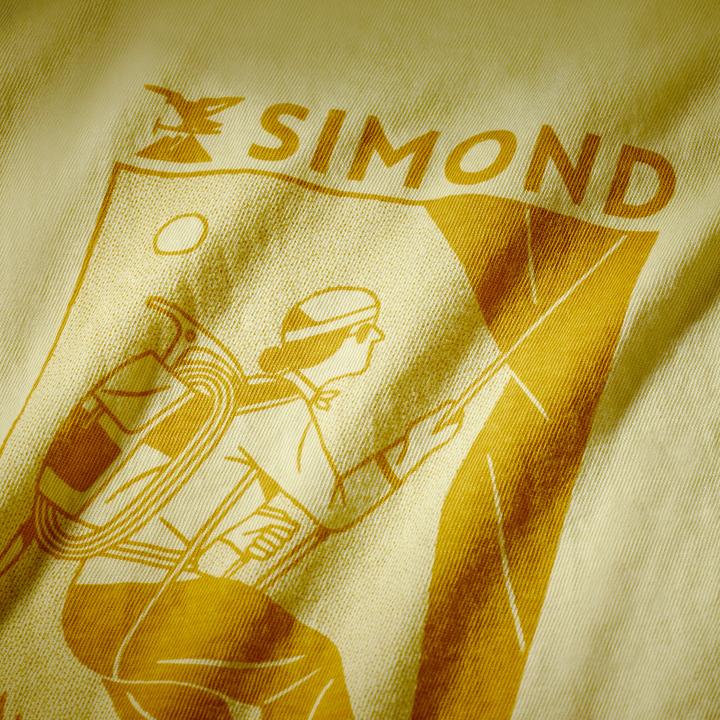 Produktbild Simond Kletter-T-Shirt Damen stretch - Vertika gelb by Montse Galbany (L)