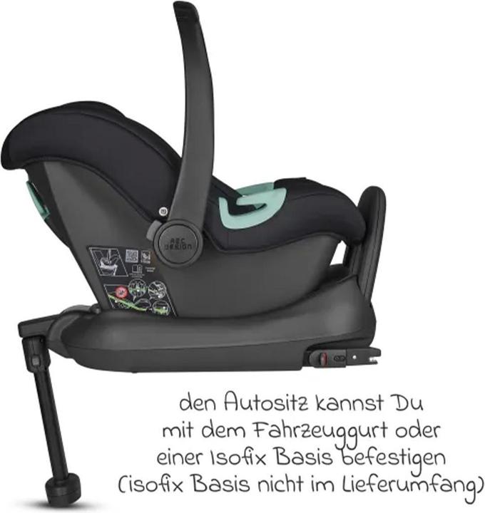 Actual product image ABC Design Kinderwagen 3 in 1 3in1 Kinderwagen-Set Salsa 4 Air - inkl.