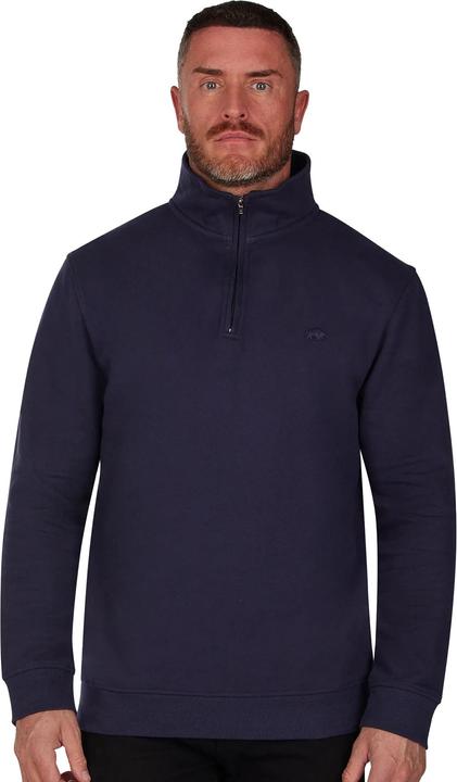 Produktbild Raging Bull Pullover mit kurzem Reissverschluss (L)