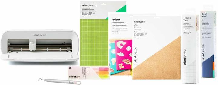 Actual product image Cricut Label & Sticker Bundle + Joy Xtra Schneideplotter-Set grau