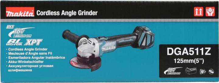 Actual product image Makita DGA511Z (125 mm)
