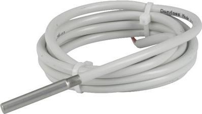 Actual product image Danfoss AKS 12 3,5m - Temp.sensor, -40-80gr, 1000 Ohm, Class B, Cable, PVC, 3,5m