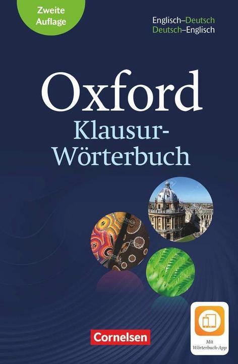 Actual product image Oxford Klausur-Wörterbuch - Ausgabe 2018. B1-C1 - Englisch-Deutsch/Deutsch-Englisch (German, English, 2018)