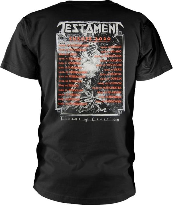 Produktbild Testament Titans Of Creation (Grey) Europe 2020 (S)