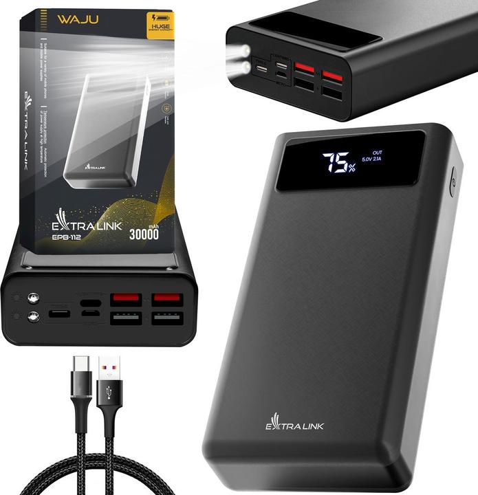 Produktbild Extralink EPB-112 (30000 mAh, 10 W, 111 Wh)