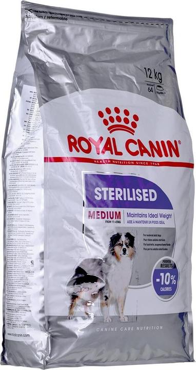 Image du produit Royal Canin Nourriture sèche pour chiens Sterilised Medium 12 kg (Senior, 1 pcs, 12000 g)