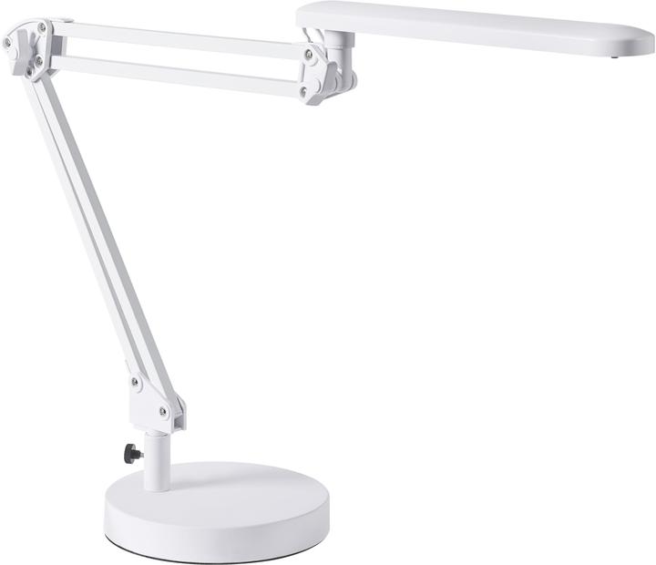 Produktbild Alco LED-Schreibtischleuchte 963 mit Fuss weiss (420 lm)