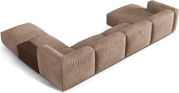 Actual product image Micadoni Modular Panoramic Right Corner Sofa, "Martina", 5 Seats, 406x280x75 Made in Europe (Sofa landscape)