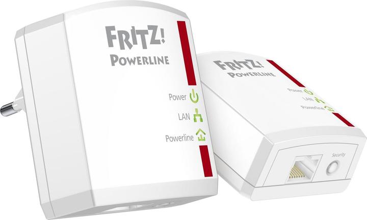 Actual product image AVM FRITZ!Powerline 510E Set DE, 2 adapters (500 Mbit/s)