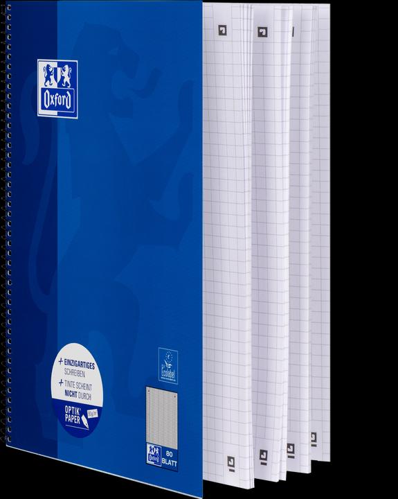 Produktbild Oxford Collegeblock (A4, Kariert, Weicher Einband)