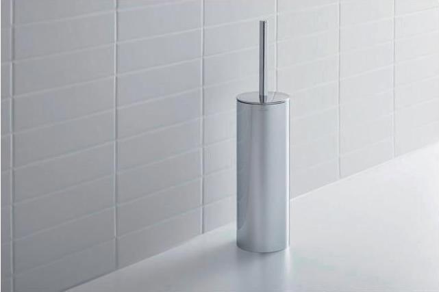 Image du produit Duravit Ensemble de brosses D-CODE au sol chromé