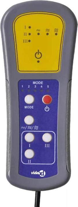 Produktbild VidaXL Massagesessel Dunkelgrau Stoff Massage TV-Sessel