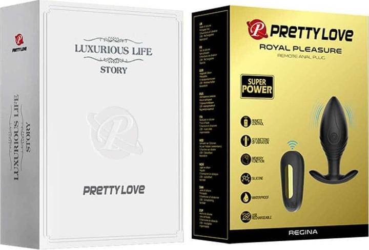 Image du produit Pretty Love Regina Butt Plug vibrant
