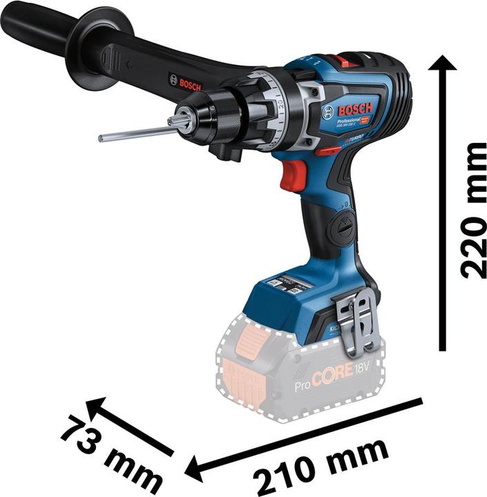 Actual product image Bosch Professional GSB 18V-150 C (Rechargeable battery operated)