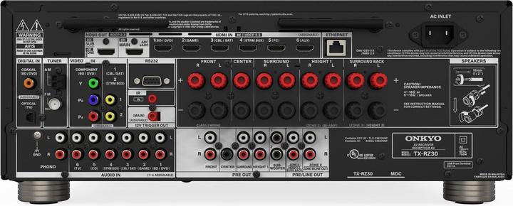 Actual product image Onkyo TX-RZ30 (9.2 Channel)