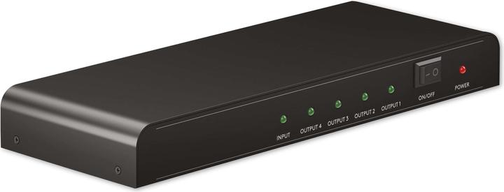 Actual product image Goobay HDMI Splitter 1 to 4 4K @ 30 Hz