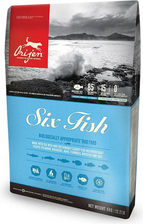 Orijen Six Fish (Adult, 1 Stk., 11400 g)