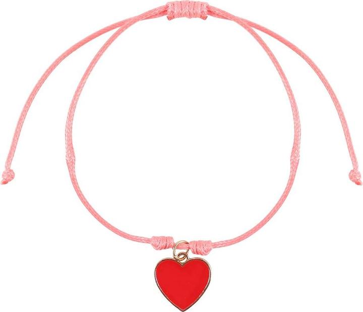 Produktbild Something Different Herz ArmbandAnhänger Besties Emaille 2erPack (100% synthetisches Material)