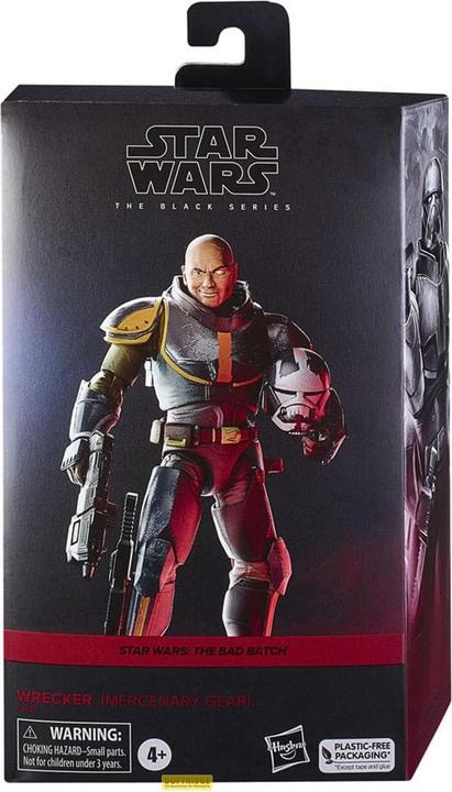 Produktbild Hasbro Star Wars: The Bad Batch Black Series figurine Wrecker (Mercenary Gear) 15 cm