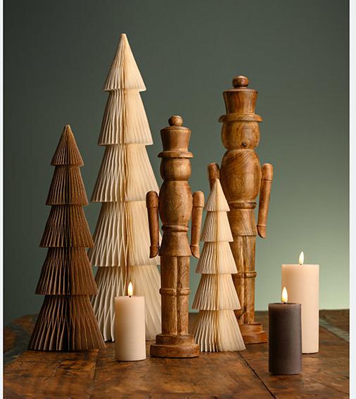 Actual product image G. Wurm Nutcracker made of mango wood natural (W/H/D) 9x40x9cm