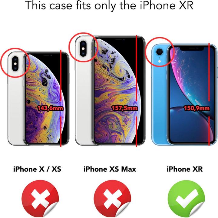 Produktbild Nalia Handyhülle (Apple iPhone XR)
