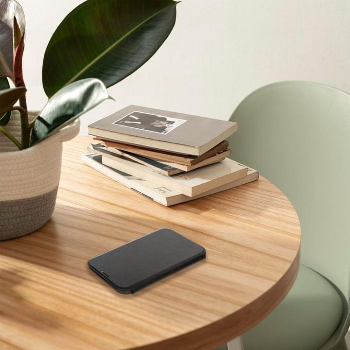 Actual product image OEM Book case SMART MAG Book case compatible wit MagSafe for IPHONE 12 black (Apple iPhone 12)