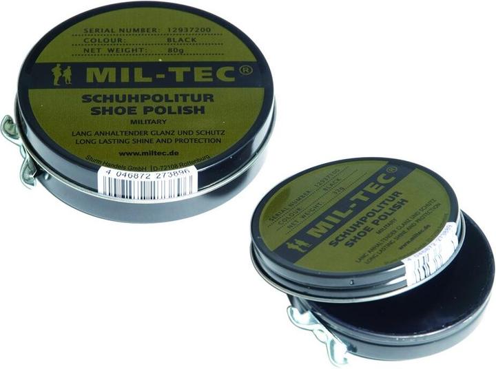 Image du produit Mil-tec Cirage Noir Boîte 80Gr. (1 x)