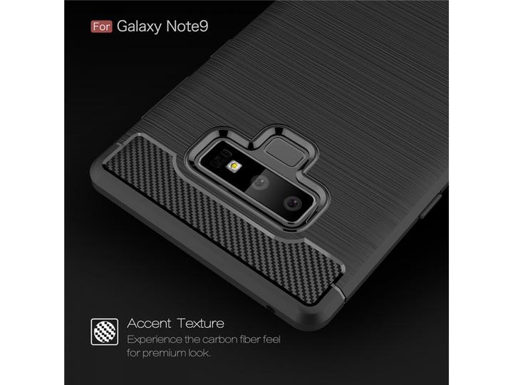 Immagine prodotto Screenguard Samsung Galaxy Note9 Cover Carbon Brushed Soft TPU (Samsung Galaxy Note 9)