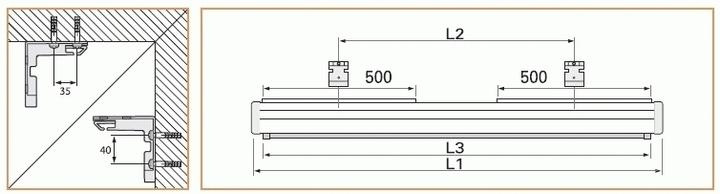 Actual product image Projecta Cinema Electrol Matte S Projection Screen (92 inch) (92", 16:9)