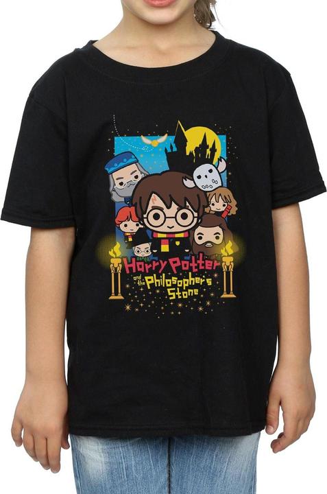 Actual product image Harry Potter Girls Chibi Cotton T-Shirt (152, 158)