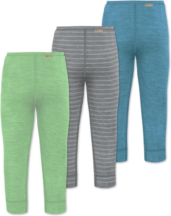 Produktbild Normani 3er Pack Baby Merino Hose Unterhose „Tihoi" - 9509 (80)