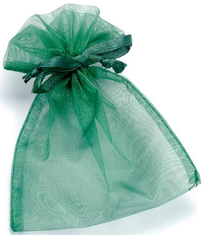 Actual product image Knorr Prandell Organza bag green 13x10cm (Organza bag, 1 x)