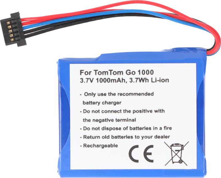 Image du produit TomTom Akku Go Live 1000, Go Live 1005 Akku AHL03711018, VF1C