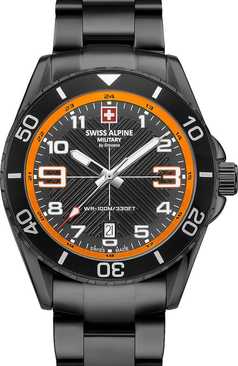 Swiss Alpine Military 7029.1179 Raptor Herrenuhr 42mm 10ATM (Sportuhr, 42 mm)